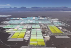 Edward Burtynsky, Lithium Mines #1, Salt Flats, Atacama Desert, Chile